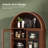 70.8" Tall Arched Storage Cabinet-1974061802-1974061798