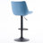 Latiera Swivel Adjustable Height Bar Stools Faux Leather Counter Stools with Footrest-98722010