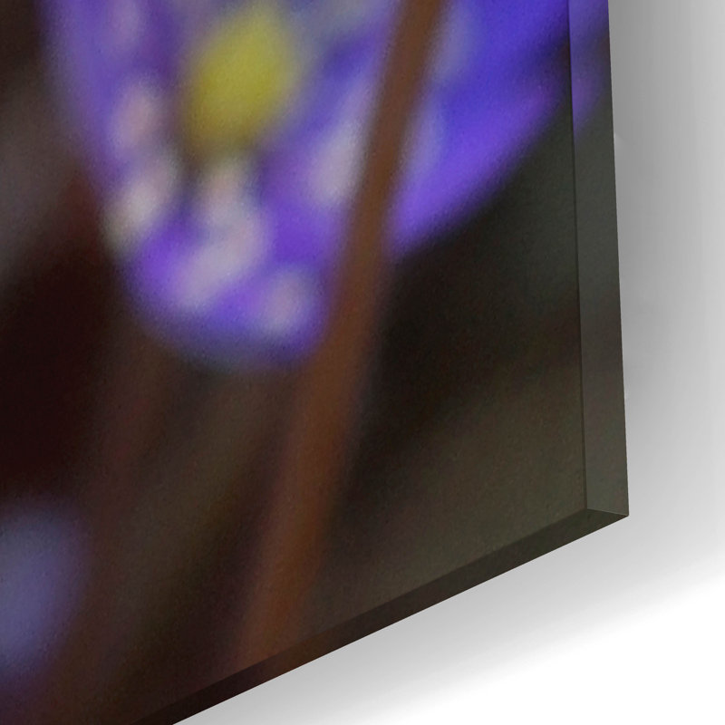 «Fleurs mauves 1» par PhotoINC Studio, H 12 po x l 12 po x P 0,13 po