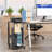 Computer Tower Stand, Adjustable PC Tower Stand CPU Holder Cart With Charging Station For Office Home Classroom
