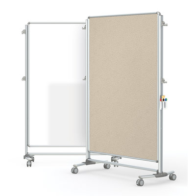 Nexus Ghent Porcelain Freestanding Metal Combination Board