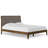 Bethelmie Solid Wood Upholstered Headboard Bed Frame-97285328-107443382