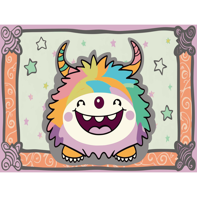 Tapis lavable Keyonn Halloween, Rectangulaire 3 pi x 5 pi