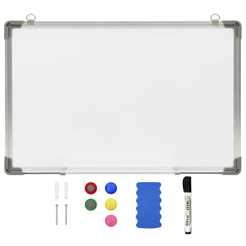 Burrel Wall Mounted Magnetic Whiteboard, 35cm H x 50cm L