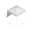 Auvent hybride compact et léger à pattes inclinées Quik Shade 7 pi x 7 pi Go, gris anthracite-36158295