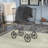 Metal Rolling Laundry Cart with Rack-44653266