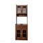 Armoire de rangement, ferme, huche de garde-manger, buffet de cuisine avec support pour micro-ondes, buffet café sur pied