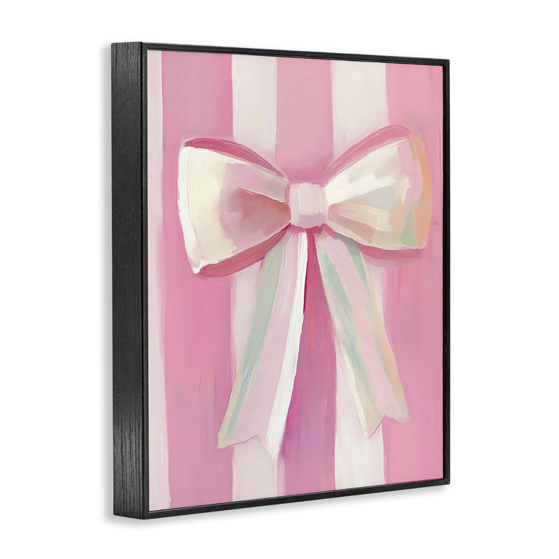 Giclée encadrée arc-en-ciel rose BCBG, design par The Prints Vibe, 30 x 24, Midnight Black Giclee Framed