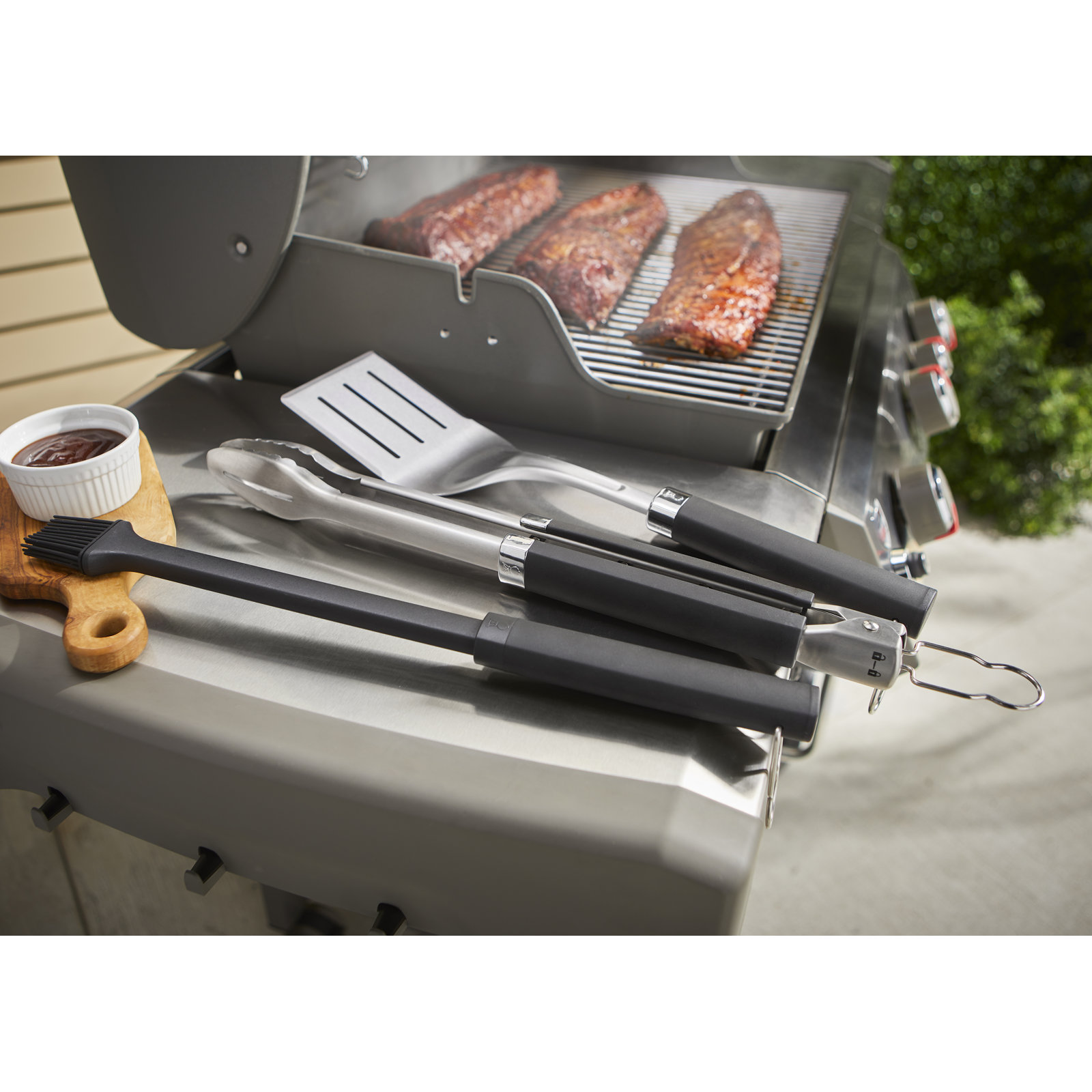 Weber Precision 3-Piece Grill Tool Set