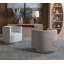 Artistica Upholstery Swivel Barrel Chair
