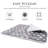 Montegue Geometric Fleece Pet Bed-1147080706