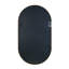 Miroir ovale en métal doré de 20 po x 28 po (miroir inclus seulement)-1703537324-1703537326