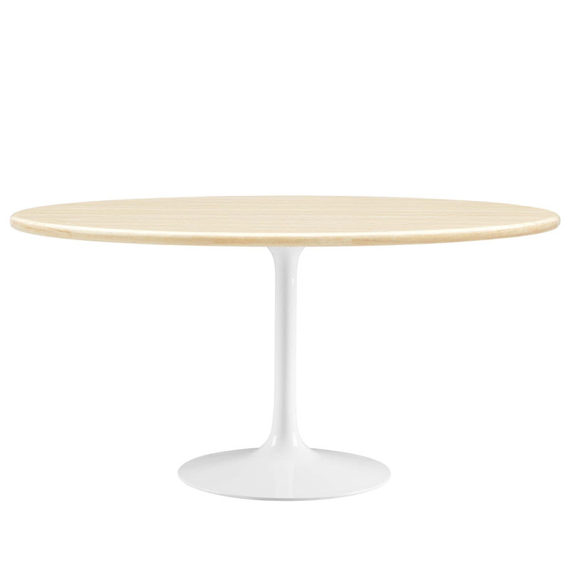 Modway Lippa Oval 35.5'' L x 60'' W, White