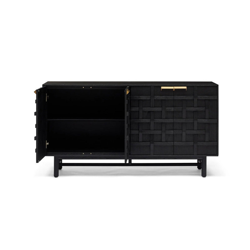 Buffet style rétro français, Noir