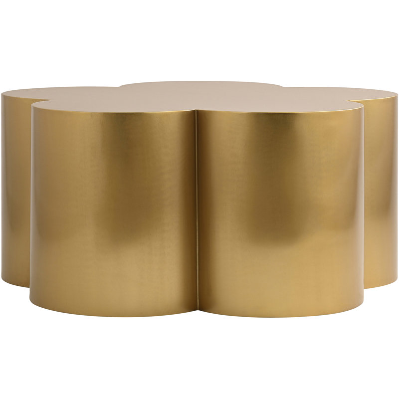 Table basse Lucky, Doré