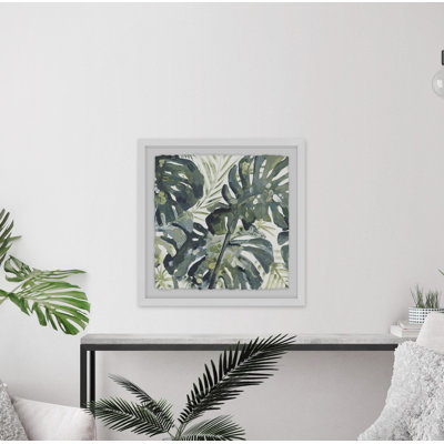 « aquarelle leaf », impression encadrée