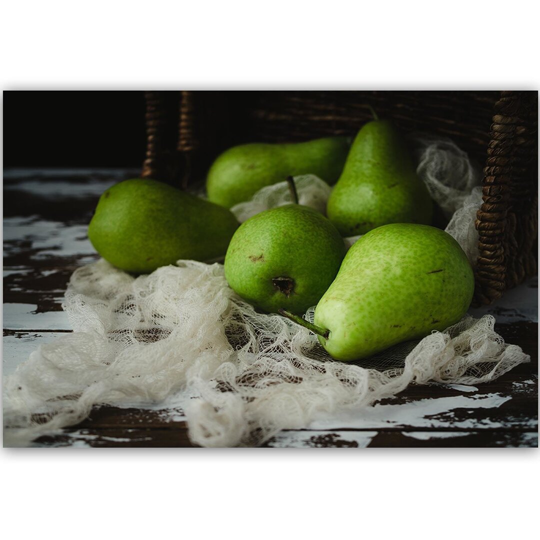 Leinwandbild Green Pears