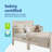 Bailey Toddler Bed with Guardrails-117276399