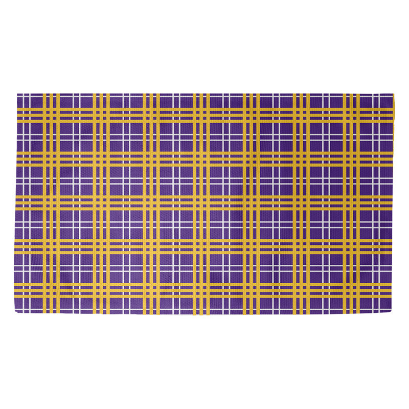 Plaid Indoor Rug, Rectangle 2' x 3'