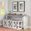 Ensemble de console roulante longue de 3 po et 3 tabourets Rabeeah-1424795858