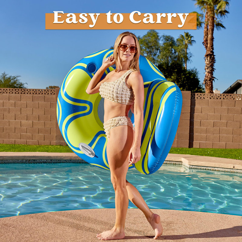 Sloosh Pool Lounger with Big Seatback Inflatables