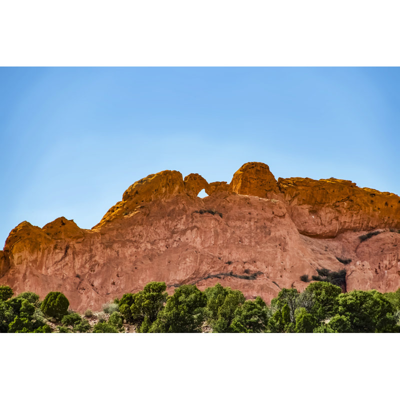 Sandsmere The Kissing Camels Rock - Wrapped Canvas Print, 20cm H x 30cm W x 3.8cm D