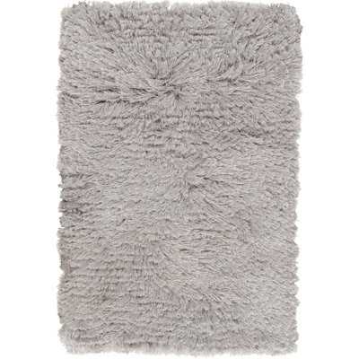 Whisper Wool Area Rug in Light Gray