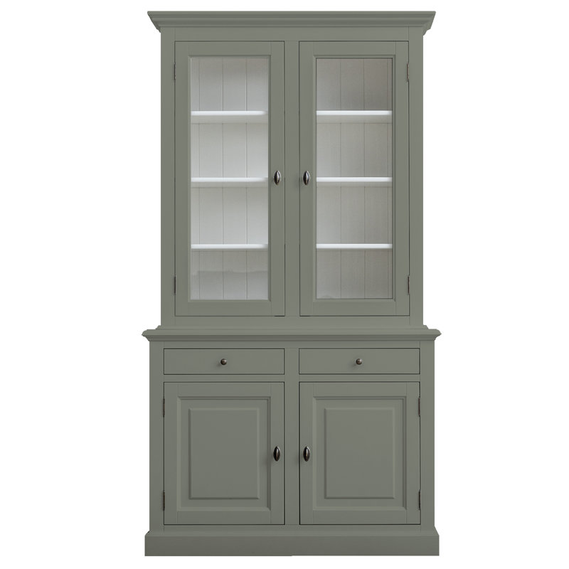 Ava-Kate Display Cabinet, Concrete Grey