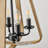 4-light Farmhouse Open Cage Chandelier