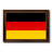 Germany Country Flag on Canvas-41277210-41929690