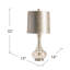 Lampe de table 32 po monaca