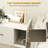 Cat Litter Box Enclosure with Scratching Mat