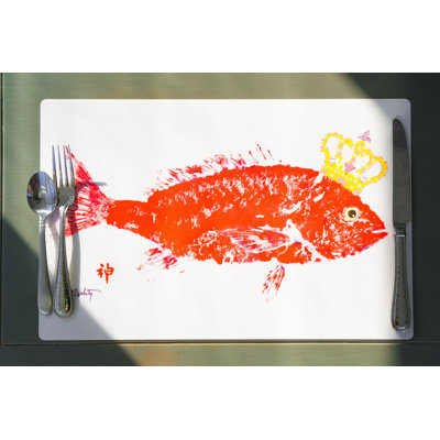Princess Fish Placemat | Coastal