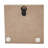 Prim Black Star on Tan Base MDF Sign 5x5-99066077