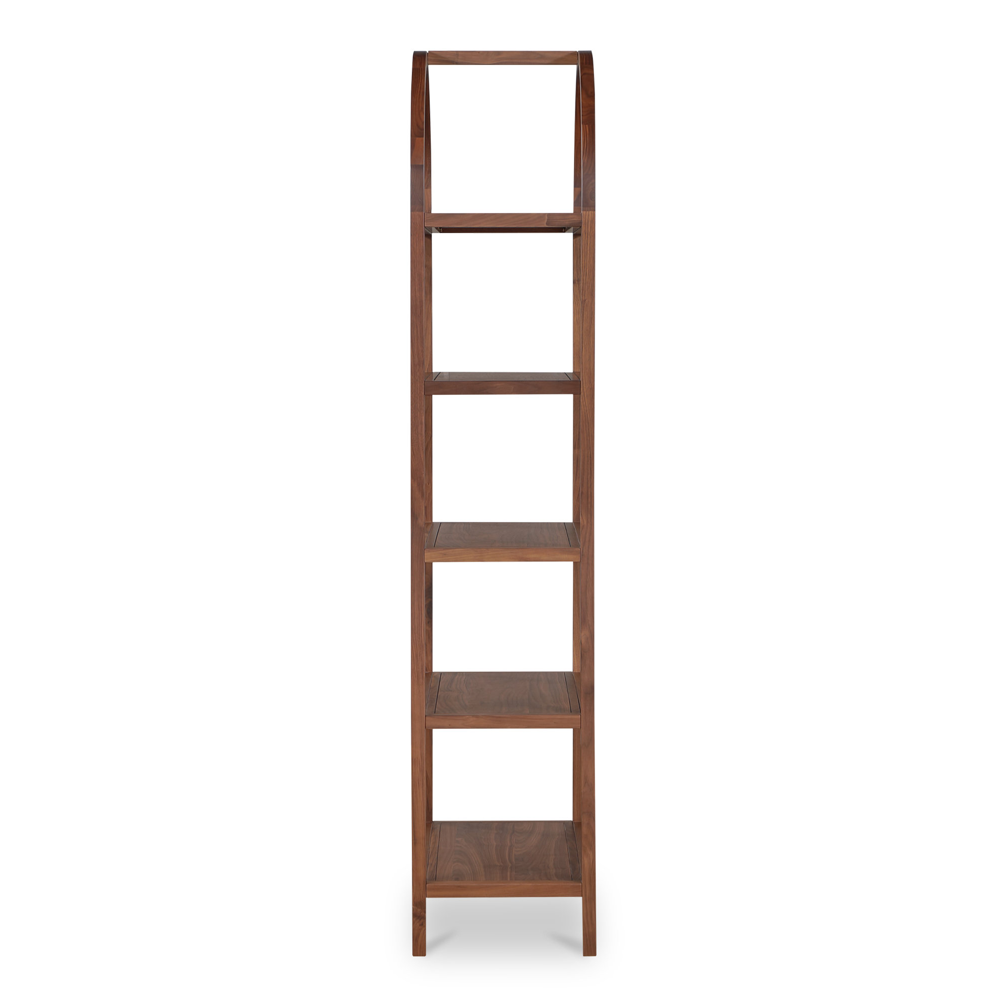 Mishra Standard Bookcase, Walnut
