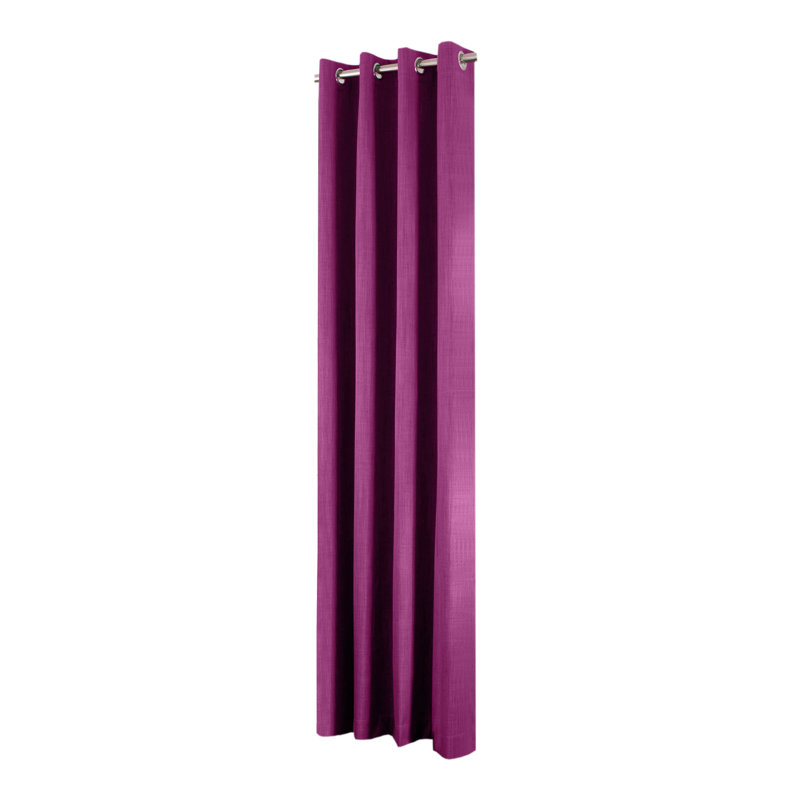 Ensemble de 2 rideaux occultants Solar Max, Fuchsia