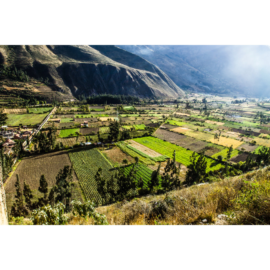 Ollantaytambo, Alte Inka-Festung von Mariusz_prusaczyk - Leinwanddrucke