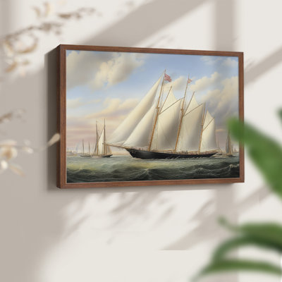 Série nautique-Lxxvii - reproduction encadrée - réarmable