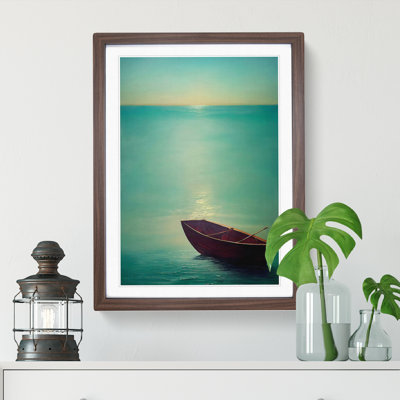 Vacant Boat - Wall Art