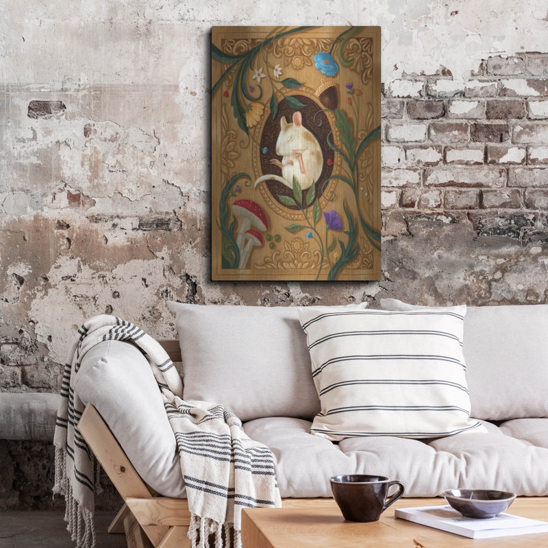 «Sweet Slumber» par Gina Matarazzo, art mural en métal, H 36 po x l 24 po