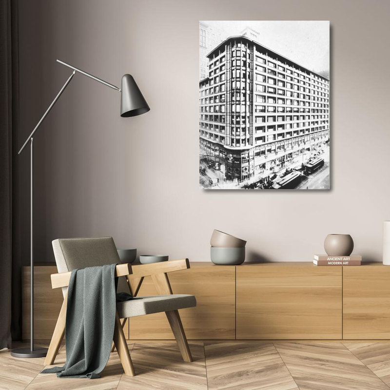Édifice Carson Pirie Scott à Chicago, H 24 po x l 19 po