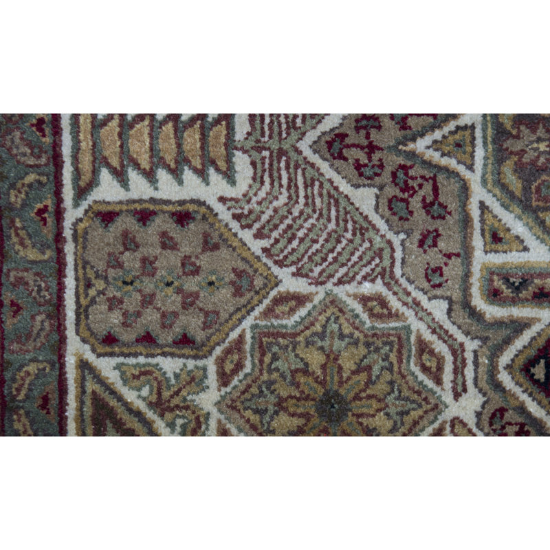 Wool Oriental Area Rug, Rectangle 8'1" x 10'2"