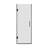 28'' W X 72'' H Hinged Frameless Shower Door With Clear Glass