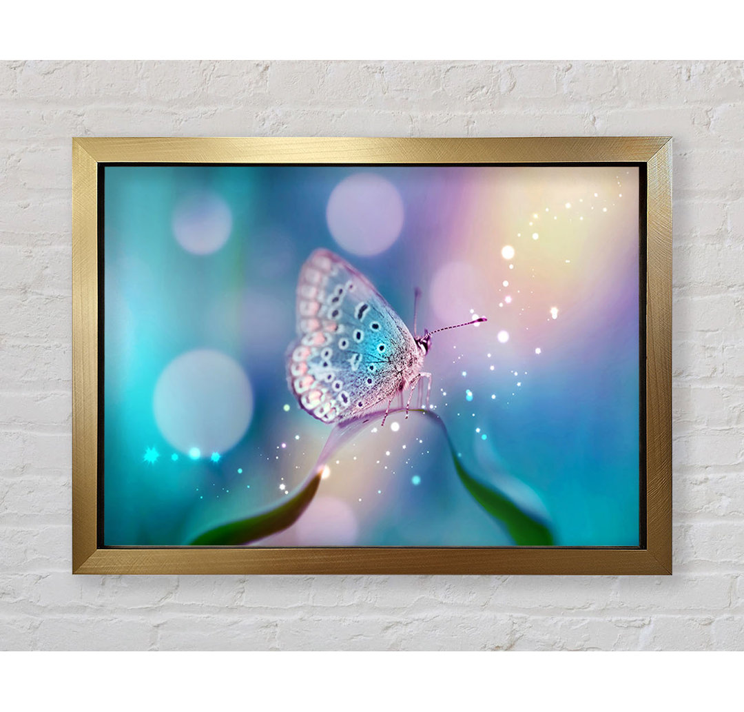 Butterfly Sparkle - Einzelner Bilderrahmen Kunstdrucke