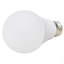 Ampoule DEL E26 A19 7W 4000K blanc neutre, économie d'énergie, haute luminosité 2835 DEL, corps en aluminium durable, éclairage intérieur pour lampes de maison 16186