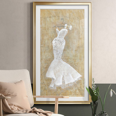 «Silver Wedding III» - reproduction de peinture encadrée