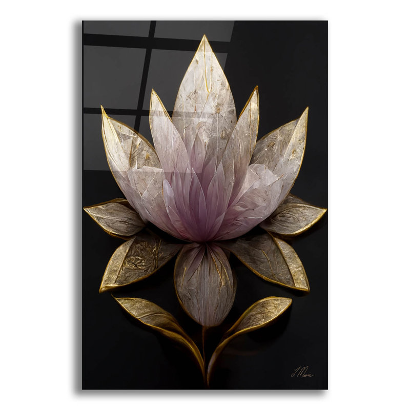 «Golden Leaf Lotus» par Tanya Mavric
