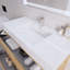 Ensemble de meuble-lavabo mural simple 42 po Babajide-318099540