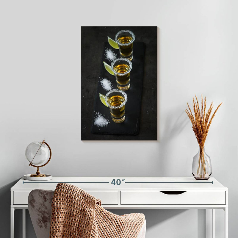 Yarlin Tequila Shots Row, 24" H x 16" W