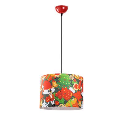 Luminaire suspendu tambour 1 lumière Fairburn